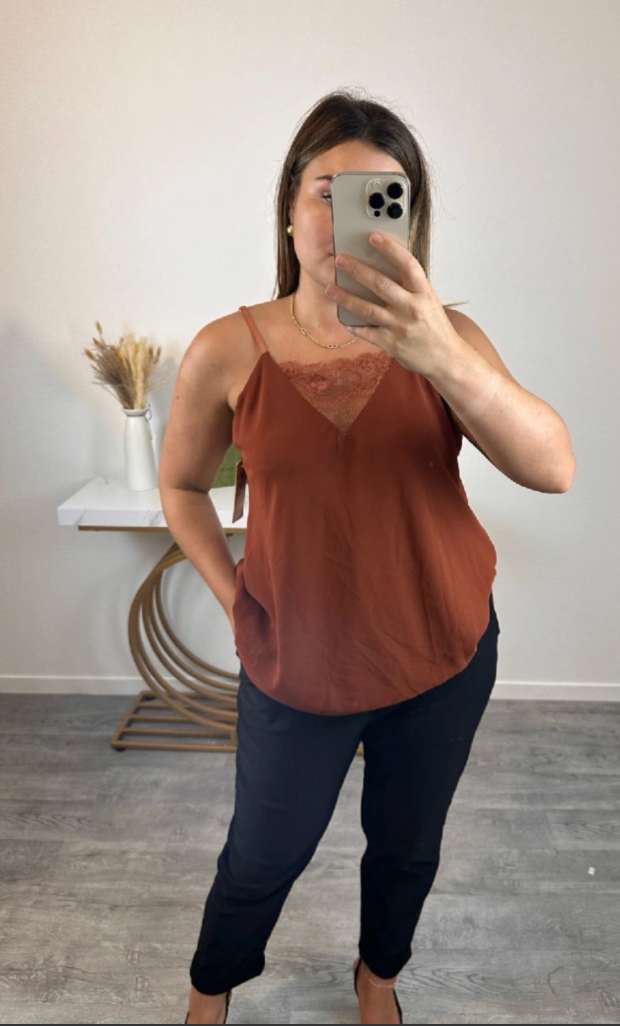 The Phoenix Lace Cami (plus size)