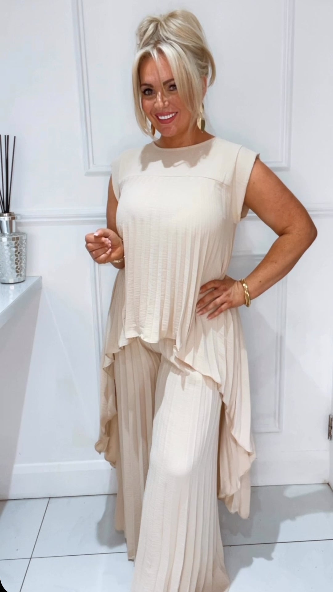 The Tanya Co-ord Beige