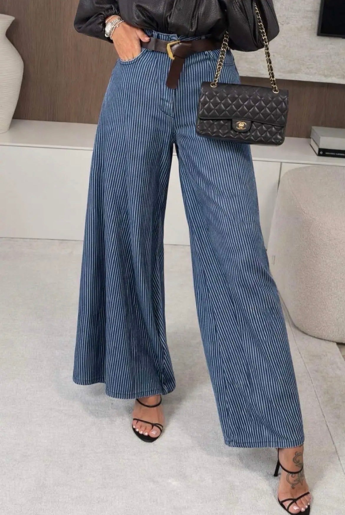 The Charlie Wide Leg Trousers