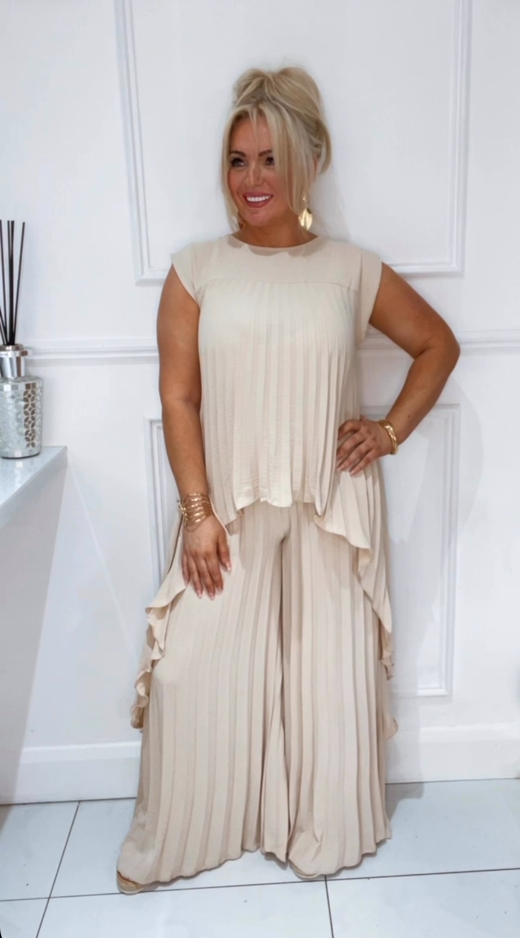 The Tanya Co-ord Beige