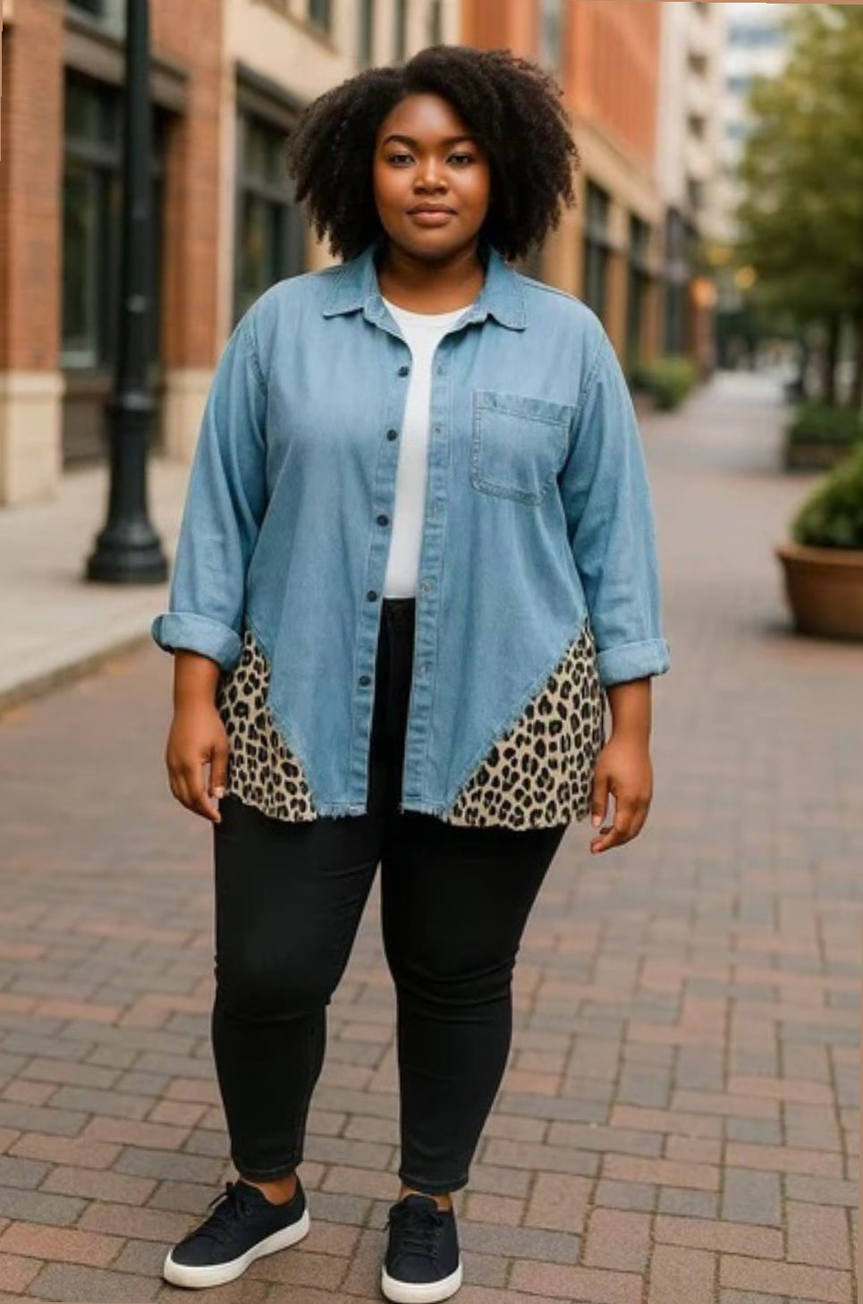 The Molly denim shirt (tencel)