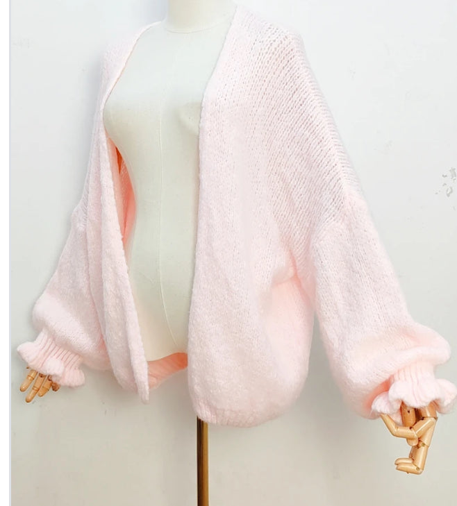 The Romance π Pink Cardigan