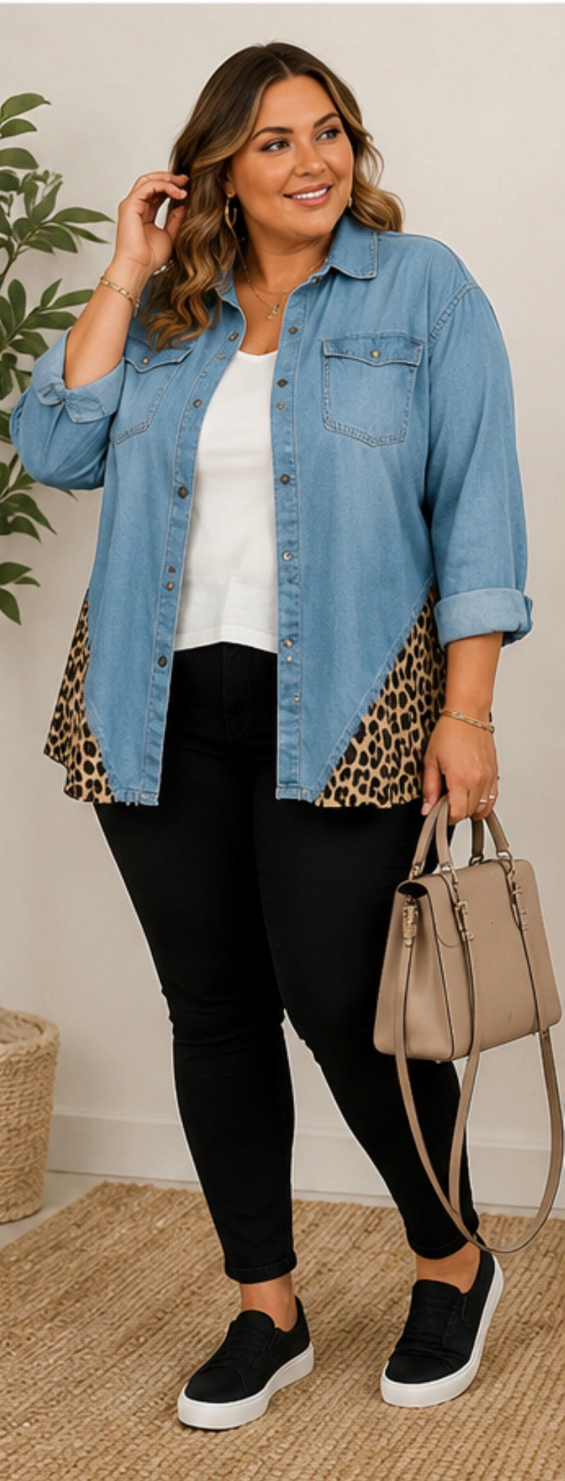 The Molly denim shirt (tencel)
