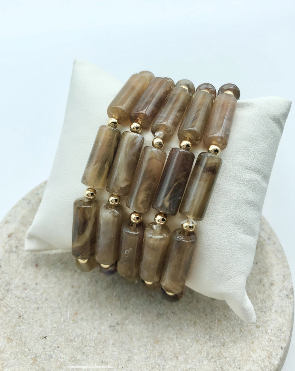 The Rio resin Cuff bracelet