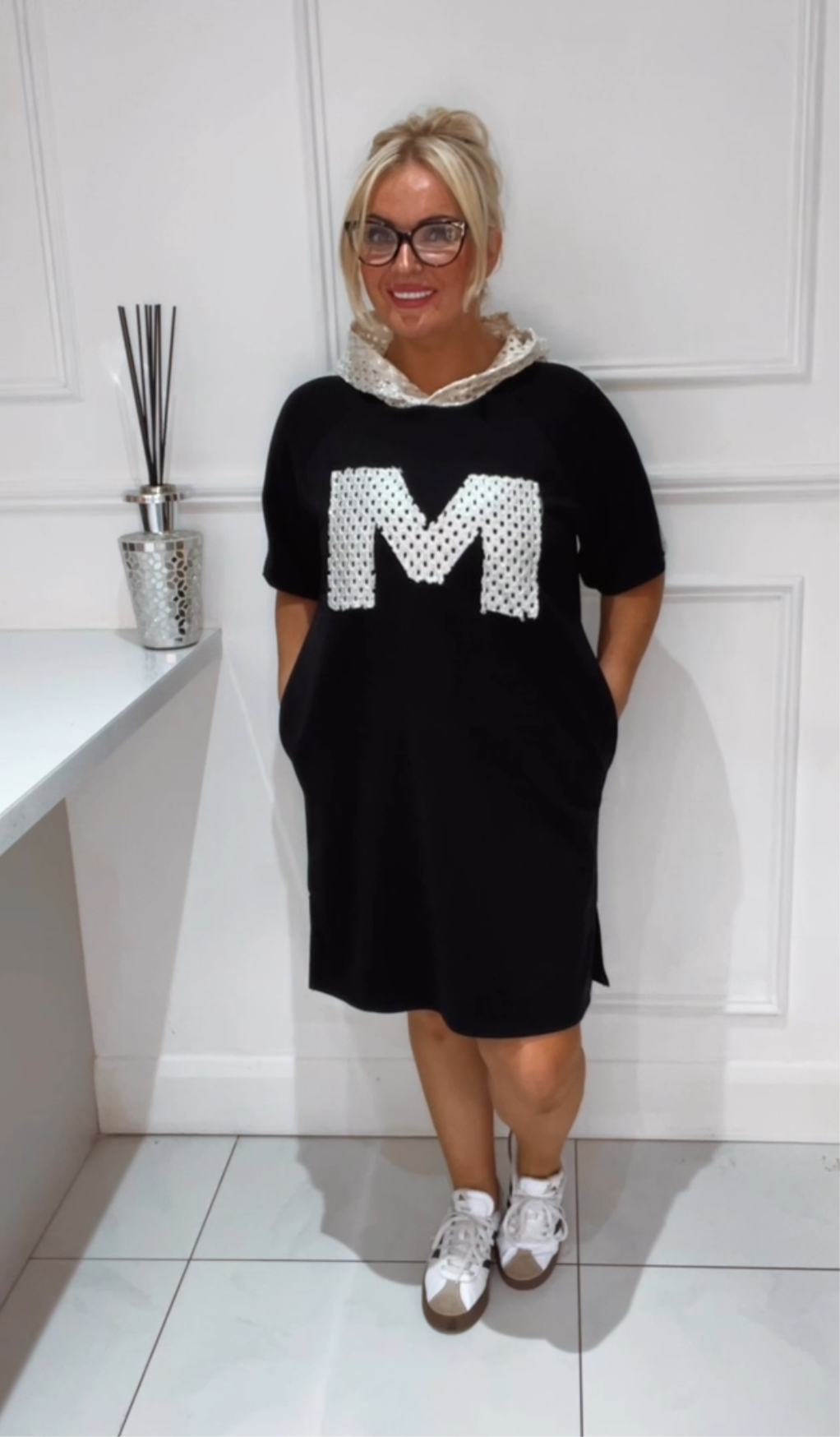 The Hilary Hooded Tshirt Dress