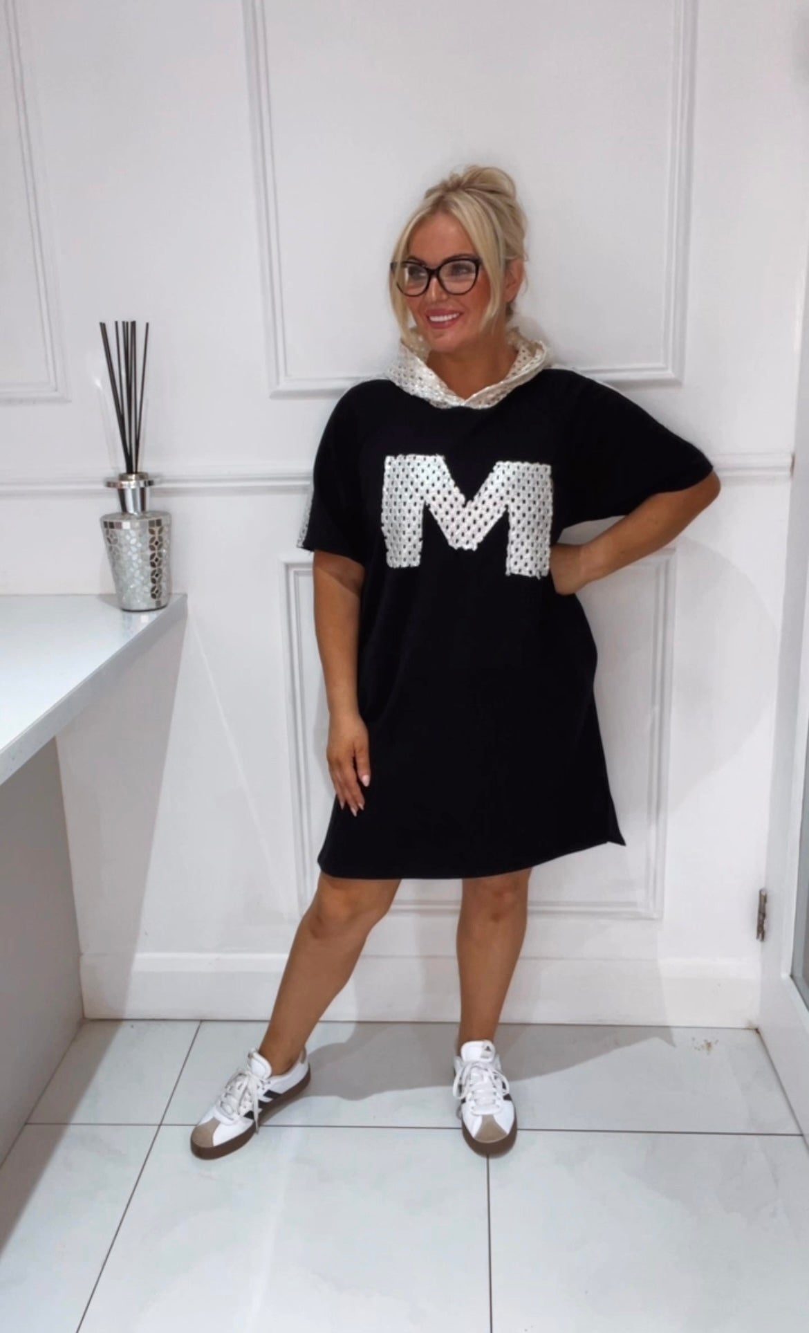 The Hilary Hooded Tshirt Dress