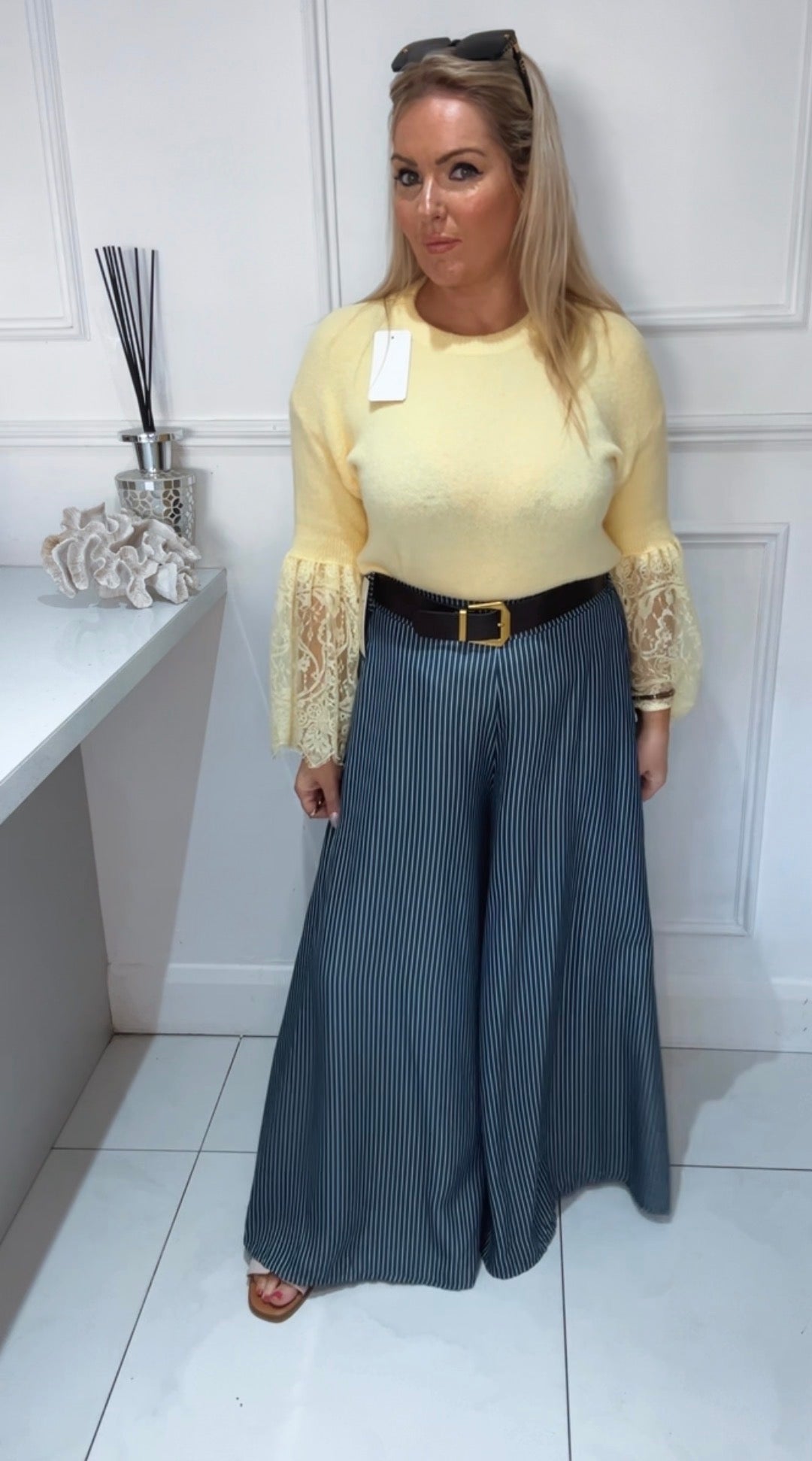 The Charlie Wide Leg Trousers