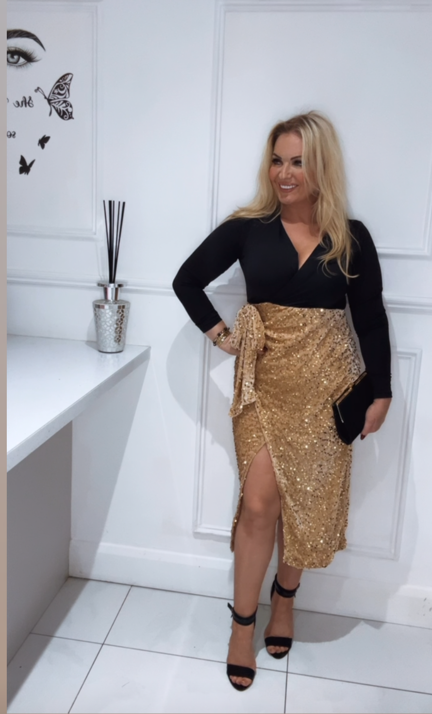 The Mel Dress ( all black)