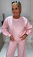 The Sophie Blush Tracksuit