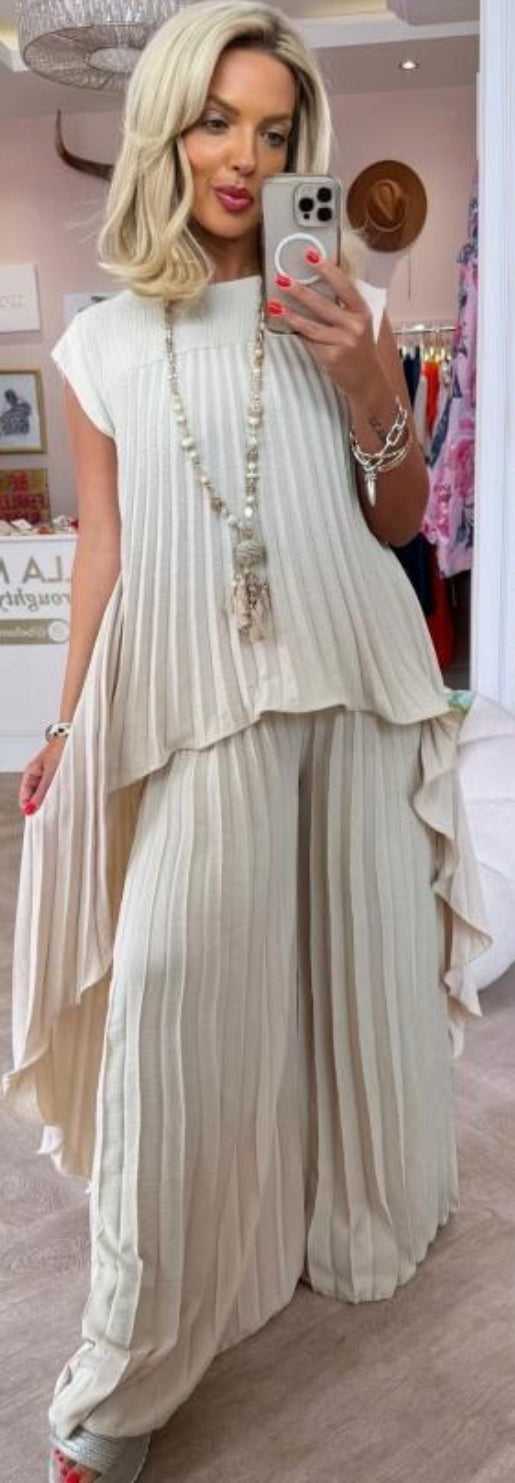 The Tanya  Co-ord Beige