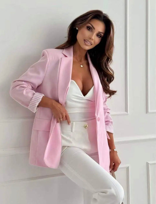The Linda Blazer (pink)