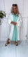 The Arla Shirt Dress ( Green )