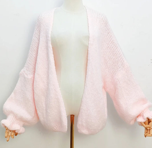 The Romance 💕 Pink Cardigan