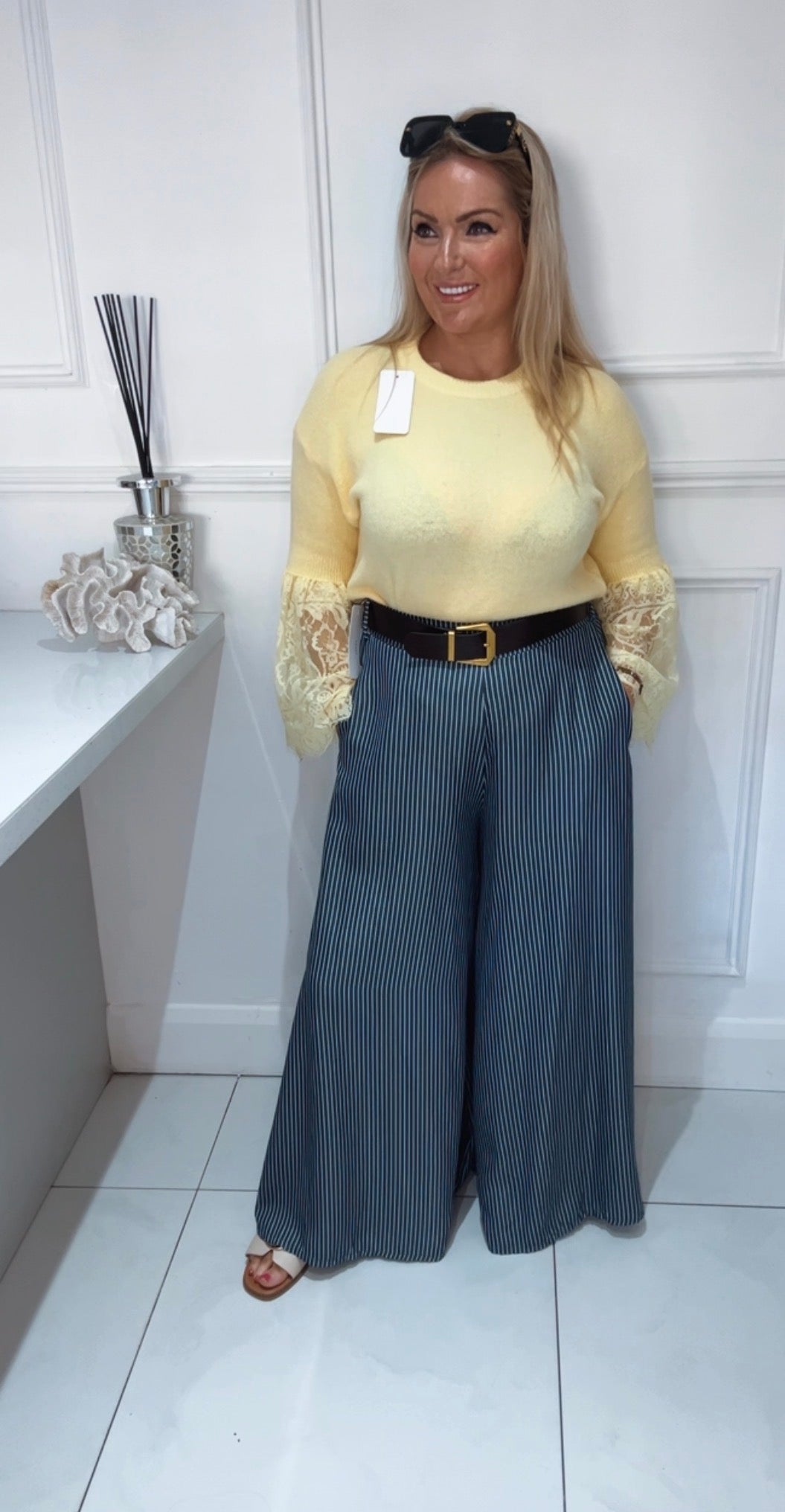 The Charlie Wide Leg Trousers