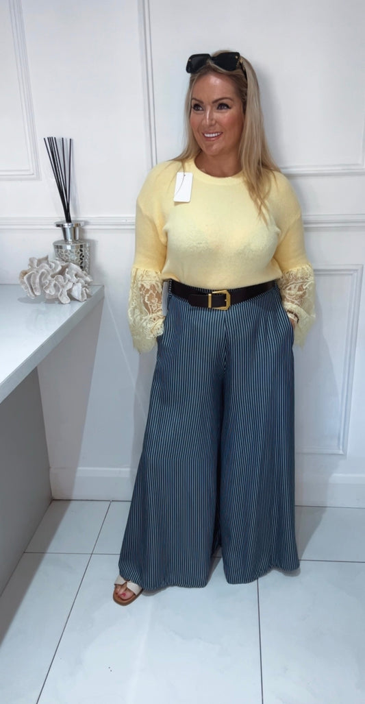 The Charlie Wide Leg Trousers