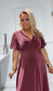 The Janine Dress (Rose pink)