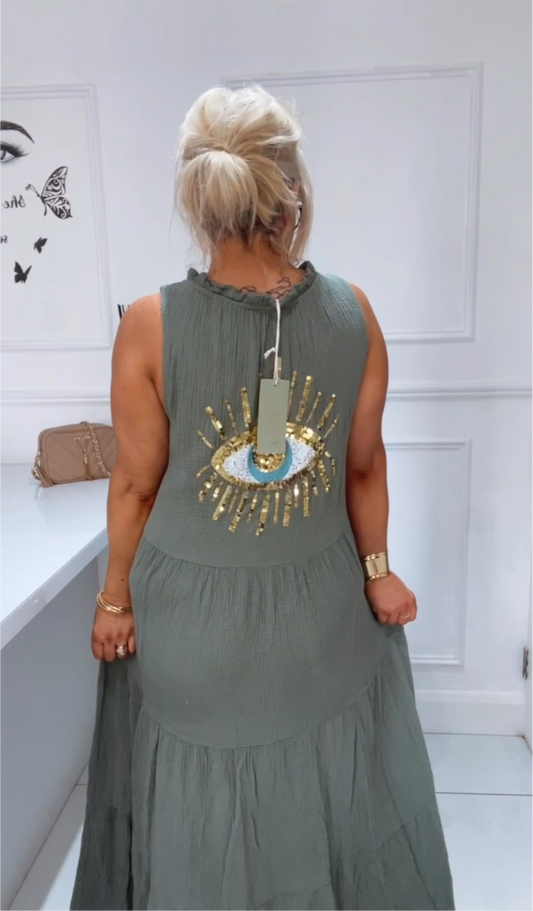 The Nivene Maxi 🧿🪬 (khaki)