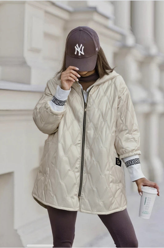 The Ebony Coat (ecru)