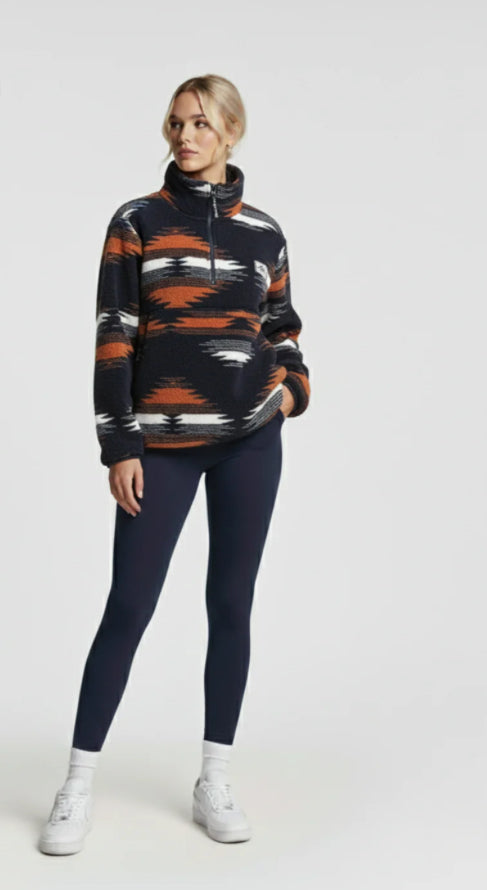 Santana Abstract Fleece