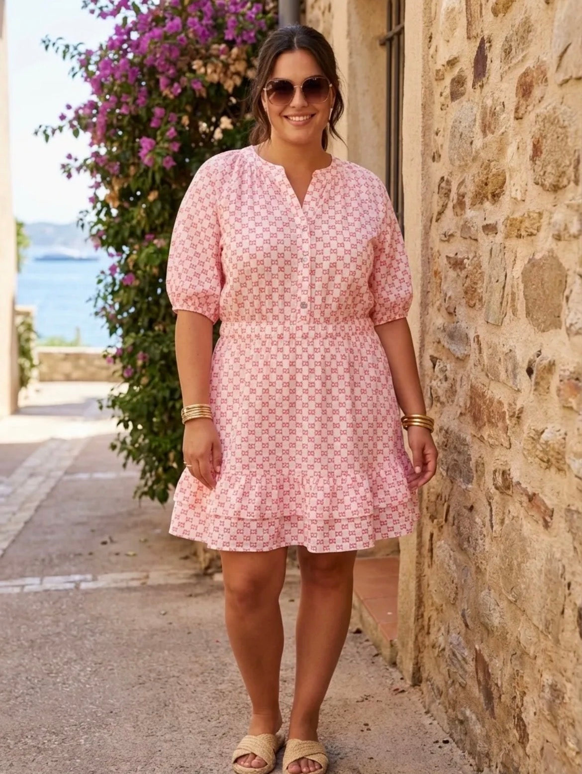 The Georgia Dress  ( Red )