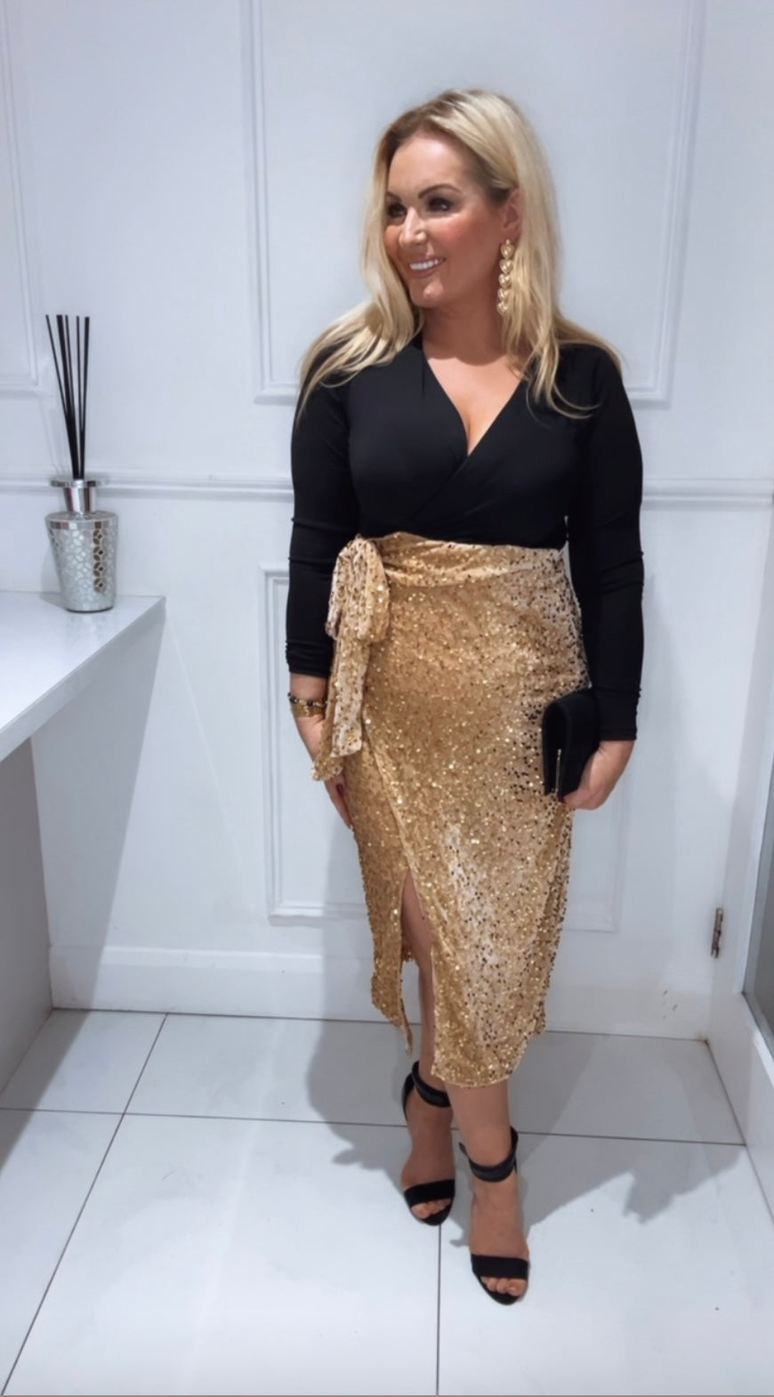 The Mel Dress ( all black)