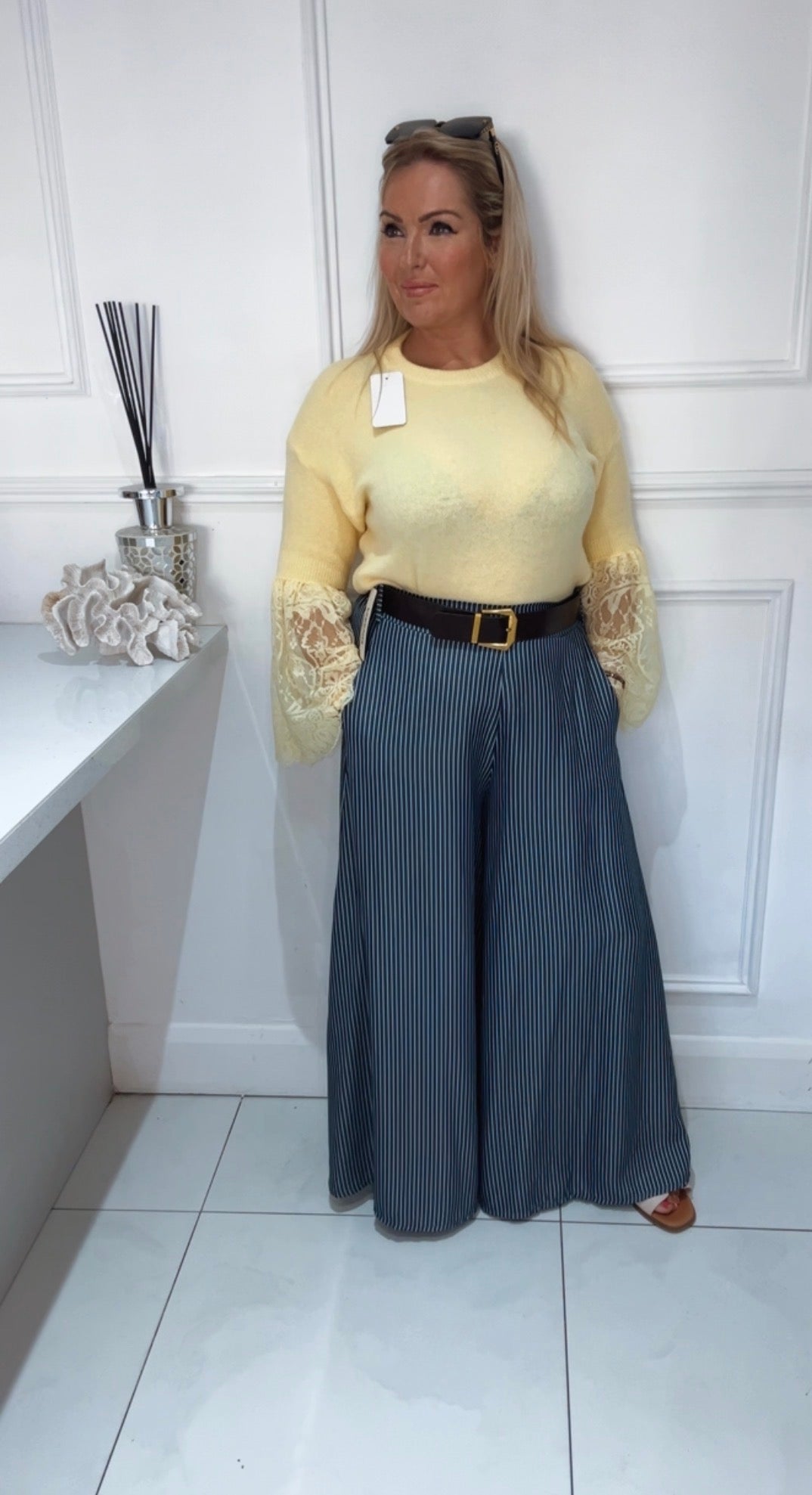 The Charlie Wide Leg Trousers