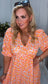 The Phoebe Dress ( orange & yellow )