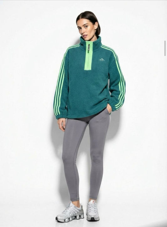 Green Vector Retro Fleece