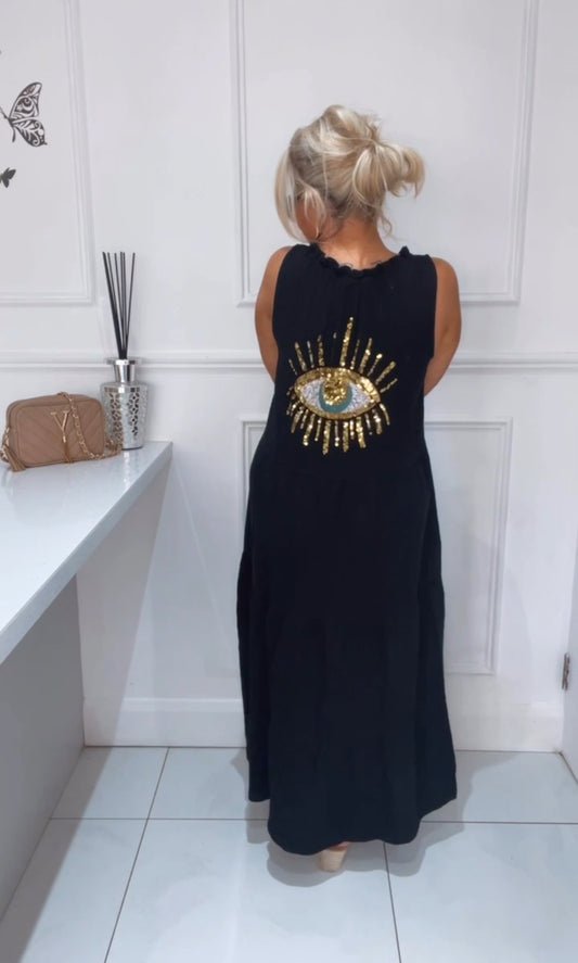 The Nivene Maxi 🧿🪬 (black)