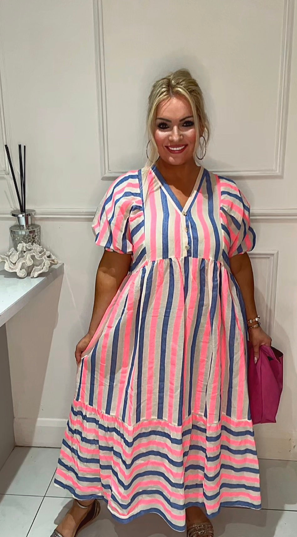 The Sadie ( blue & pink ))