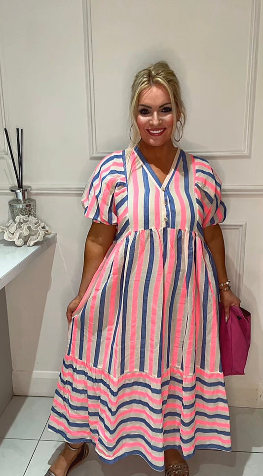 The Sadie ( blue & pink ))