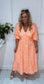 The Phoebe Dress ( orange & yellow )