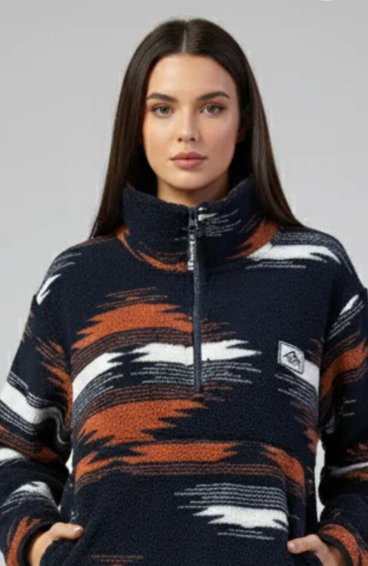 Santana Abstract Fleece