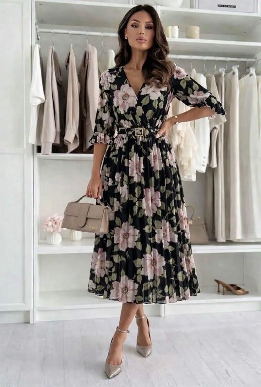 The Roisin Dress (black)