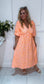 The Phoebe Dress ( orange & yellow )