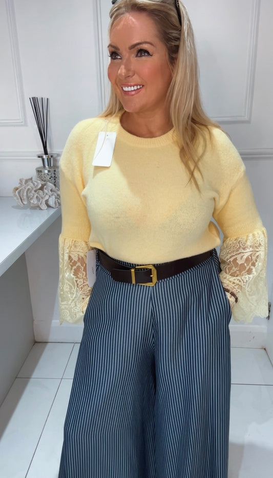 The Charlie Wide Leg Trousers