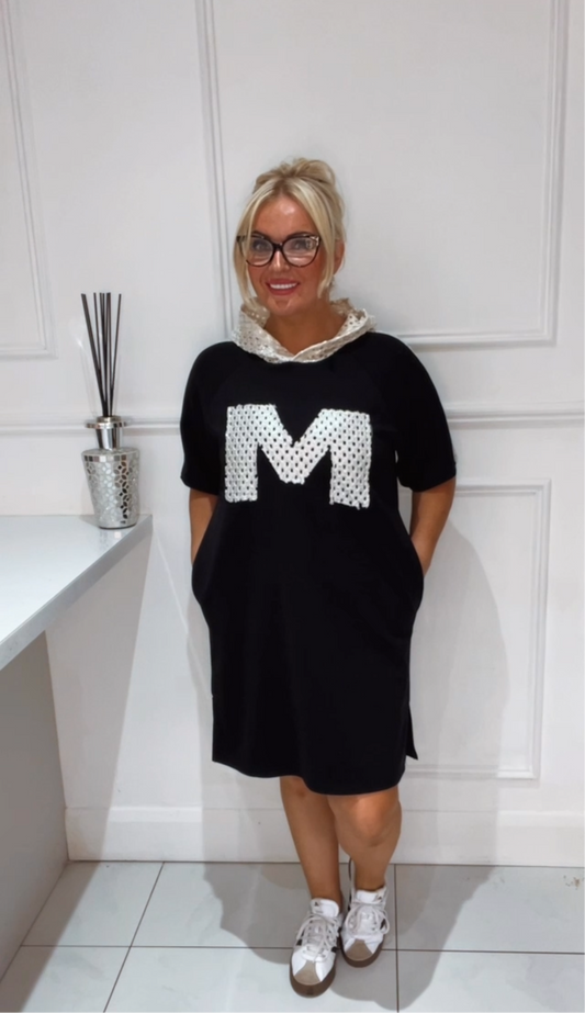 The Hilary Hooded Tshirt Dress