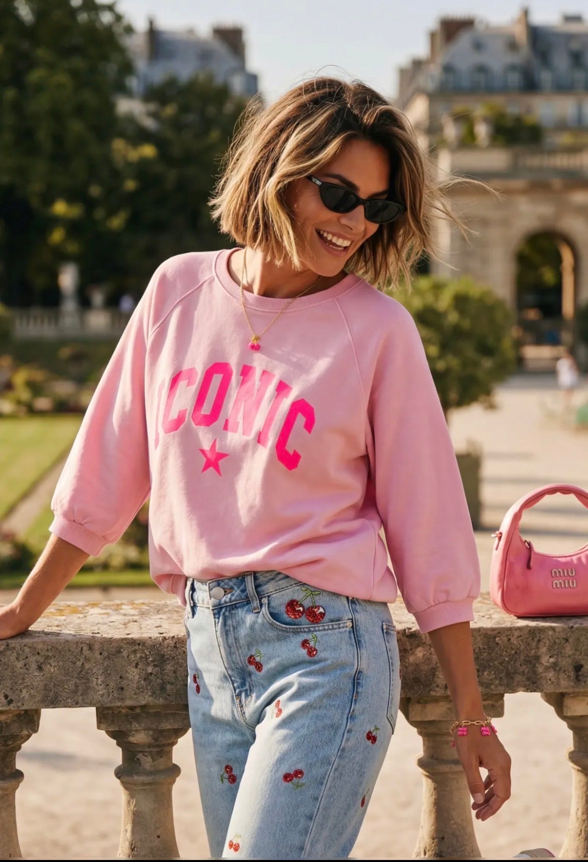 ICONIC SWEATER Pink