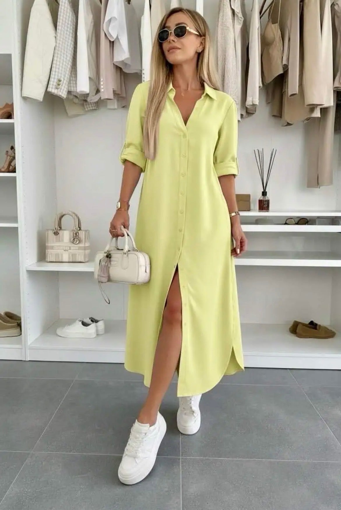 The Arla Shirt Dress 💛