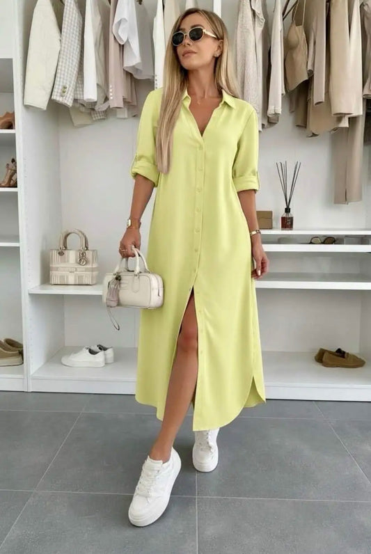 The Arla Shirt Dress 💛
