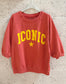 ICONIC SWEATER (coral)