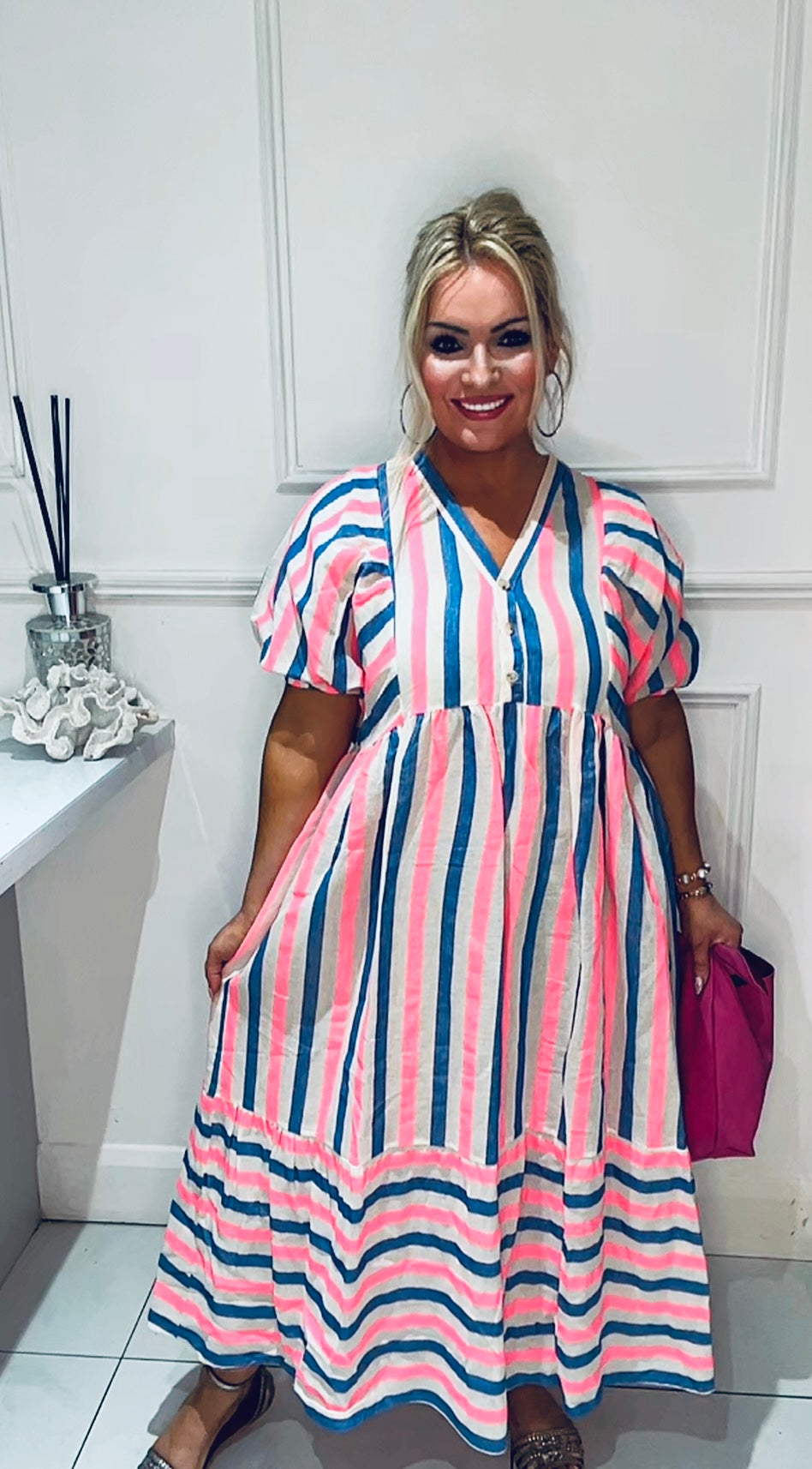 The Sadie ( blue & pink ))