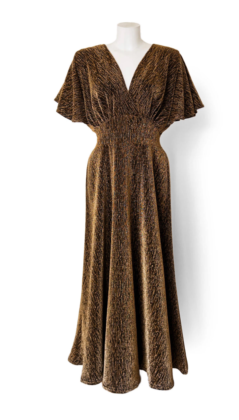 The Janine Dress (gold)