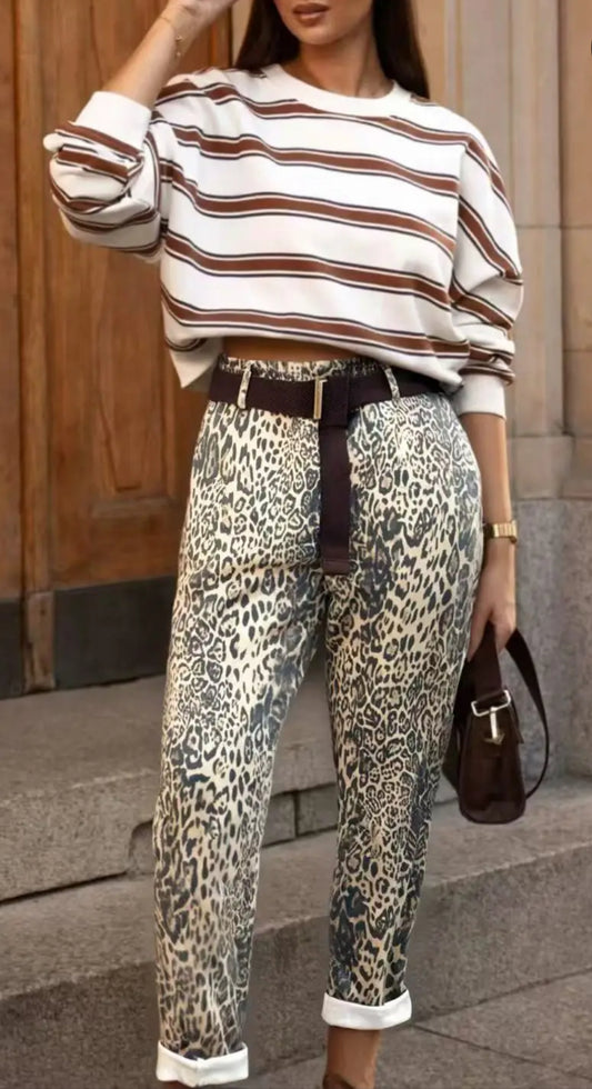 The MIA Leopard trousers