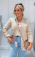 Tanya scrunch sleeve blazer